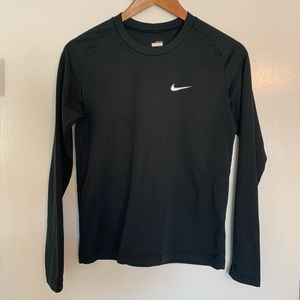 Nike Black Dry Fit Long sleeve athletic shirt - S